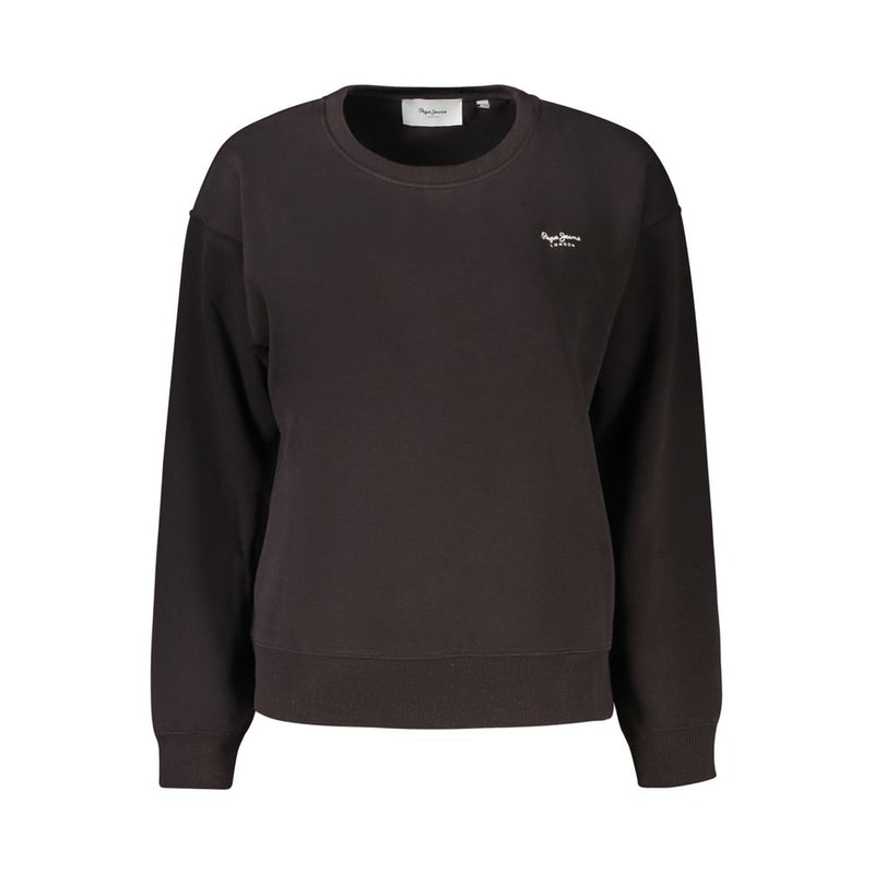 Pepe Jeans Black Cotton Women Sweater