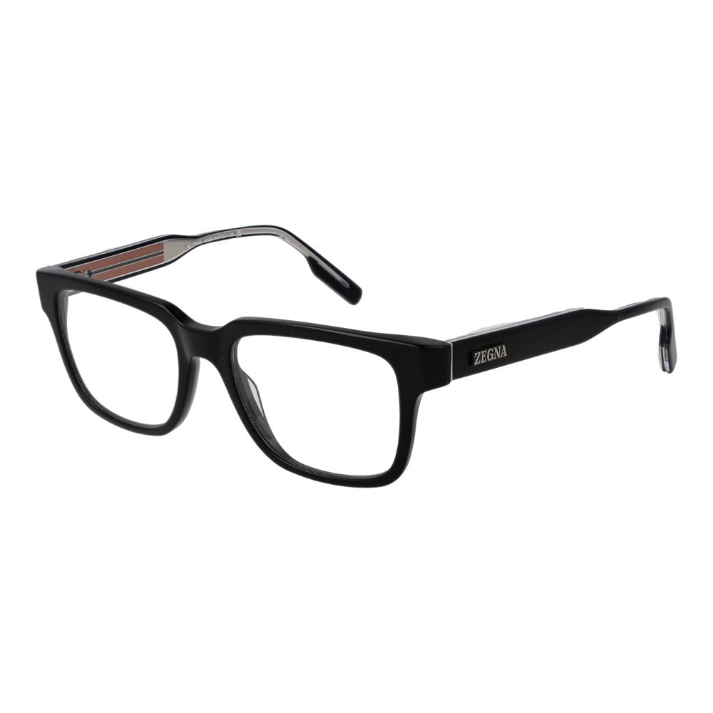Ermenegildo Zegna Black Acetate Glasses (Frames) - ClickThatClicks 