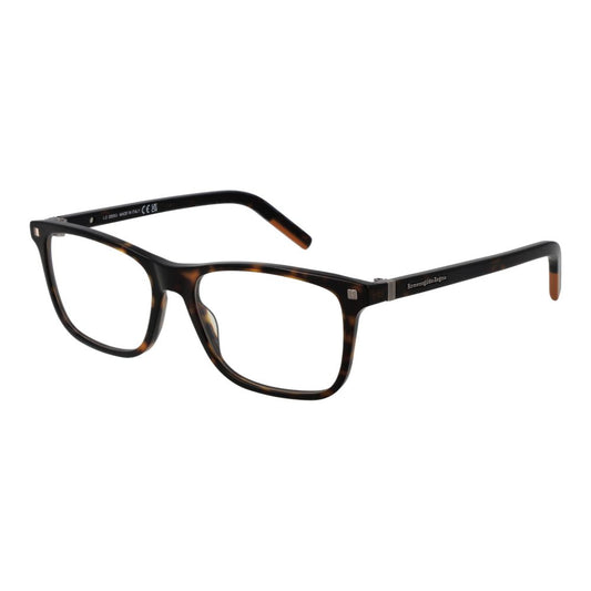 Ermenegildo Zegna Brown Acetate Glasses (Frames) - ClickThatClicks 