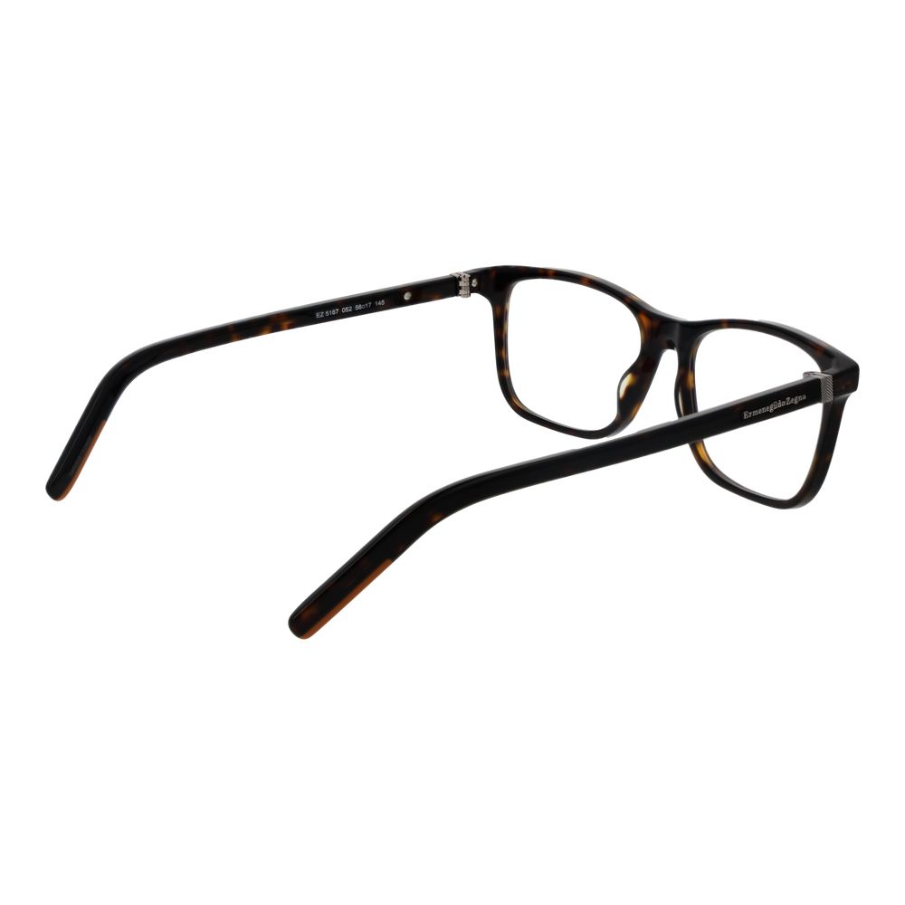 Ermenegildo Zegna Brown Acetate Glasses (Frames) - ClickThatClicks 