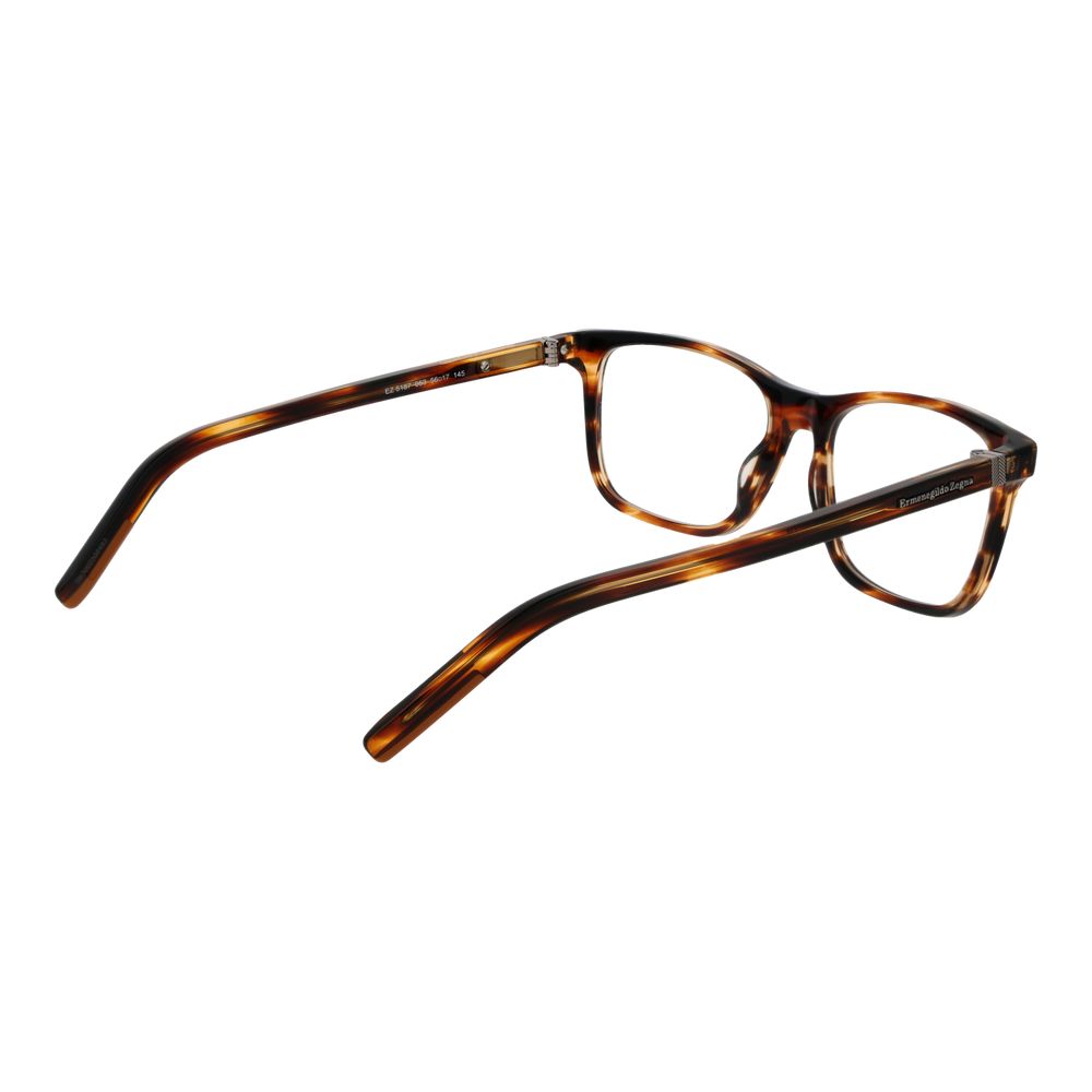 Ermenegildo Zegna Brown Acetate Glasses (Frames) - ClickThatClicks 