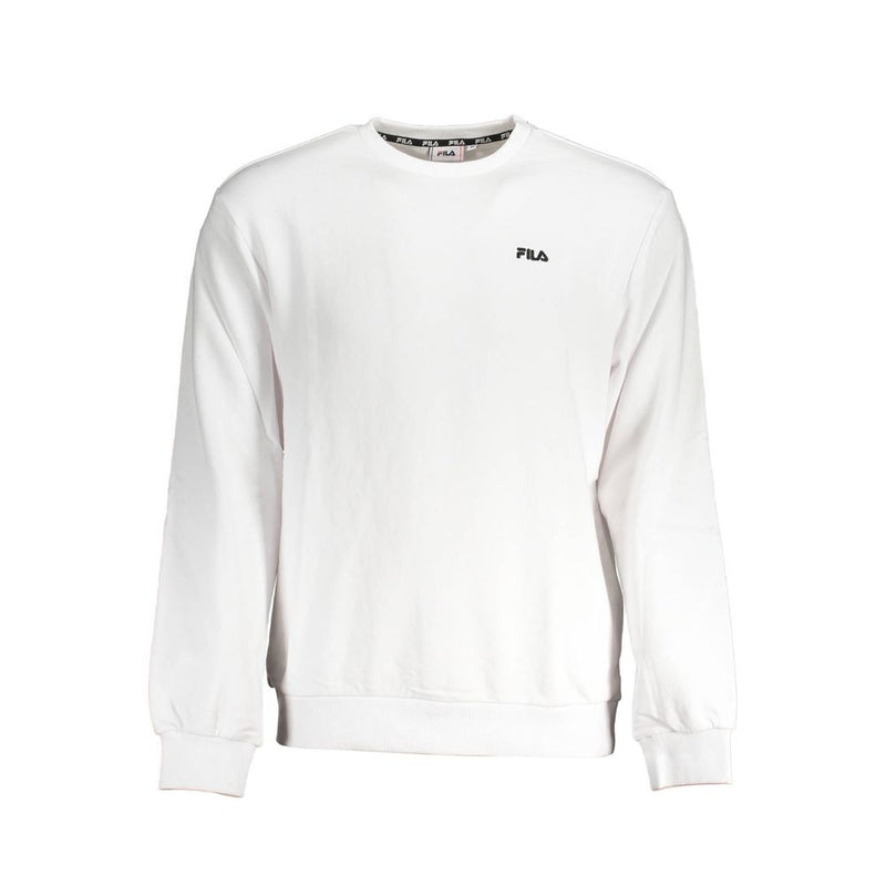 Fila White Cotton Men Sweater