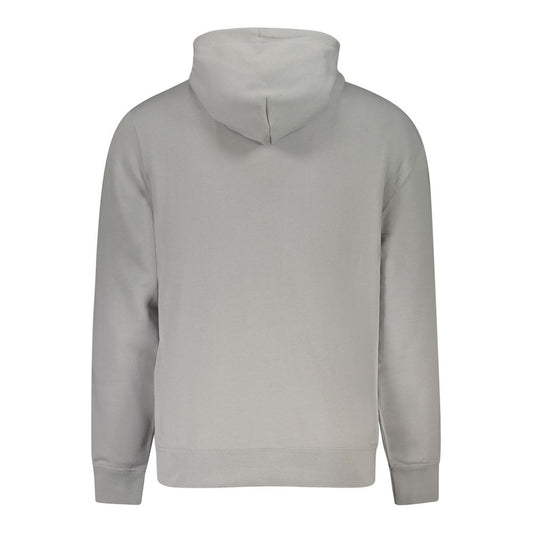Calvin Klein Grigio Cotton Male Sweatshirt - ClickThatClicks 