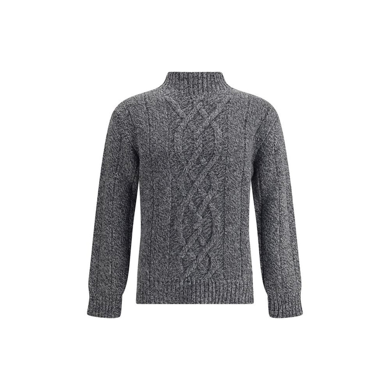 Brooksfield Gray Wool Sweatshirt