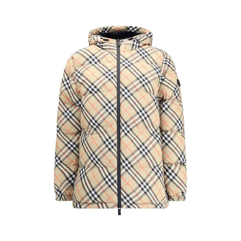 Burberry Beige Polyester Full-Length Jacket