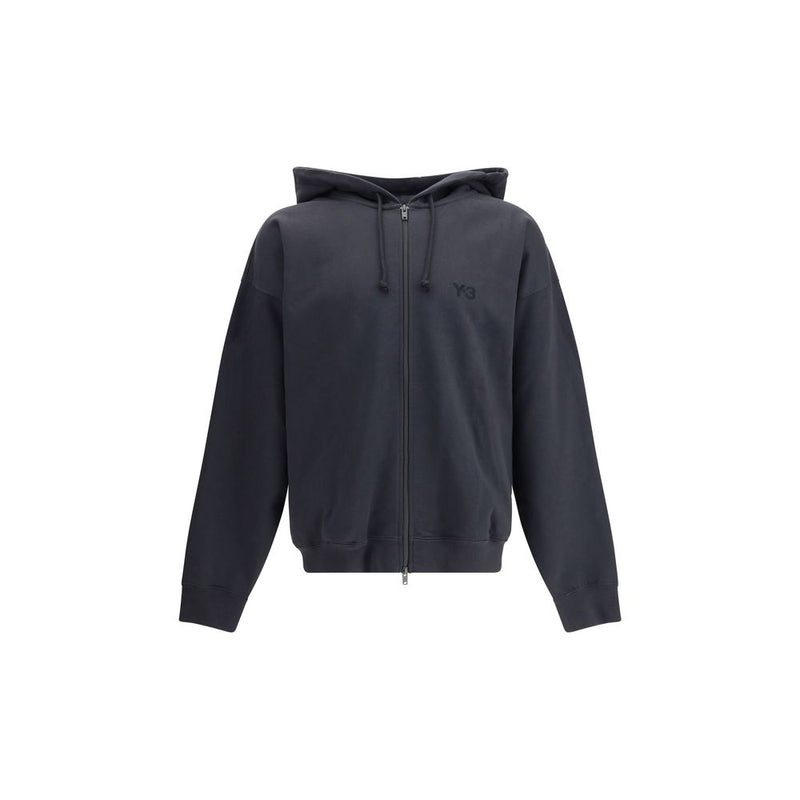 Y-3 Black Cotton Sweatshirt