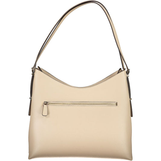 Guess Jeans Beige Poliuretano Women Handbag - ClickThatClicks 