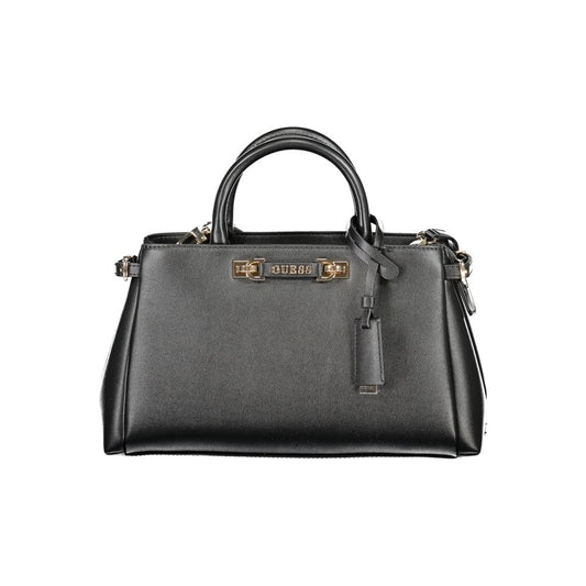 Guess Jeans Nero Poliuretano Women Handbag - ClickThatClicks 