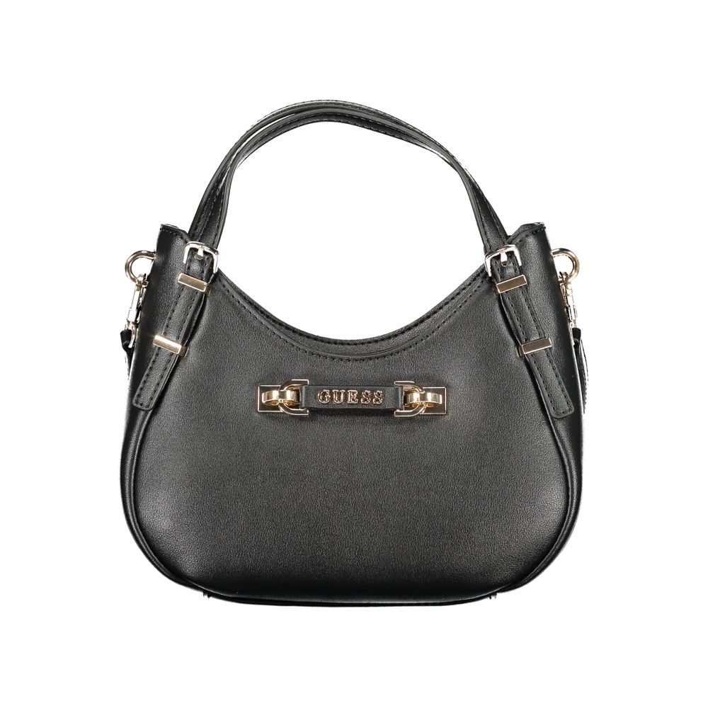 Guess Jeans Nero Poliuretano Women Handbag - ClickThatClicks 