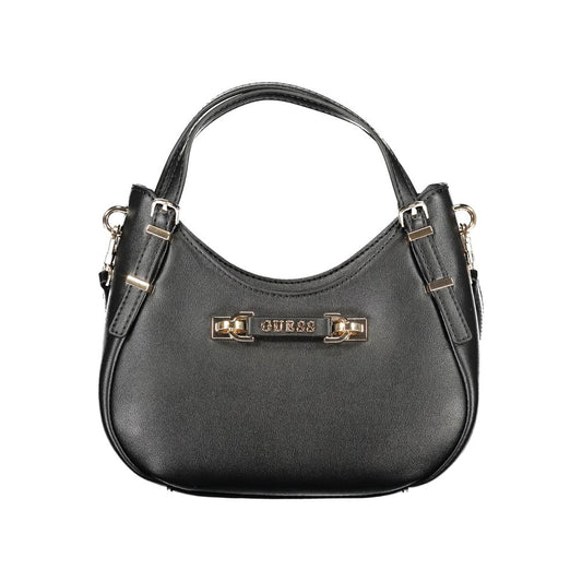 Guess Jeans Nero Poliuretano Women Handbag - ClickThatClicks 