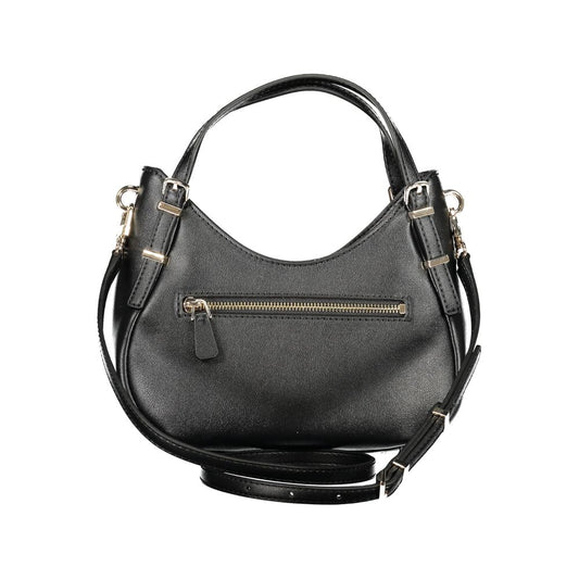 Guess Jeans Nero Poliuretano Women Handbag - ClickThatClicks 