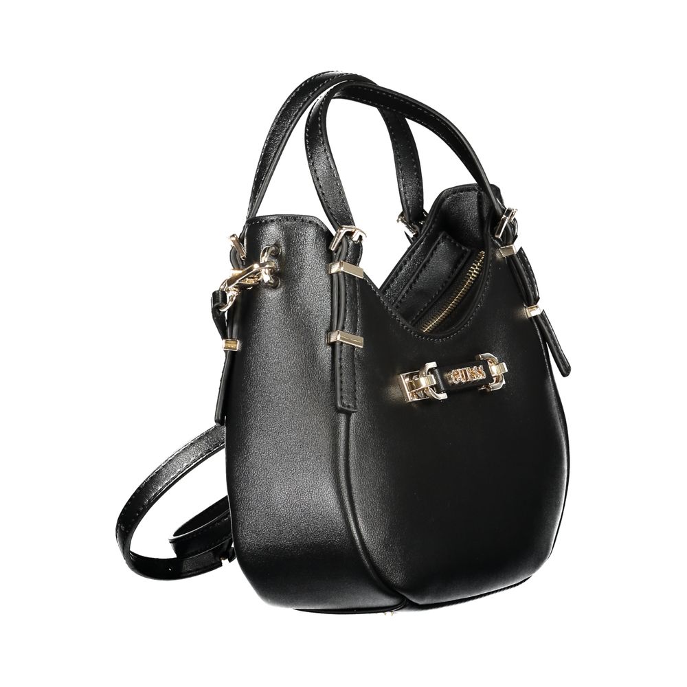Guess Jeans Nero Poliuretano Women Handbag - ClickThatClicks 