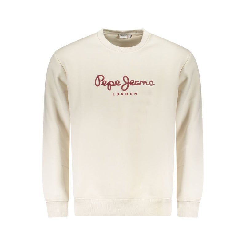 Pepe Jeans White Cotton Men Sweater