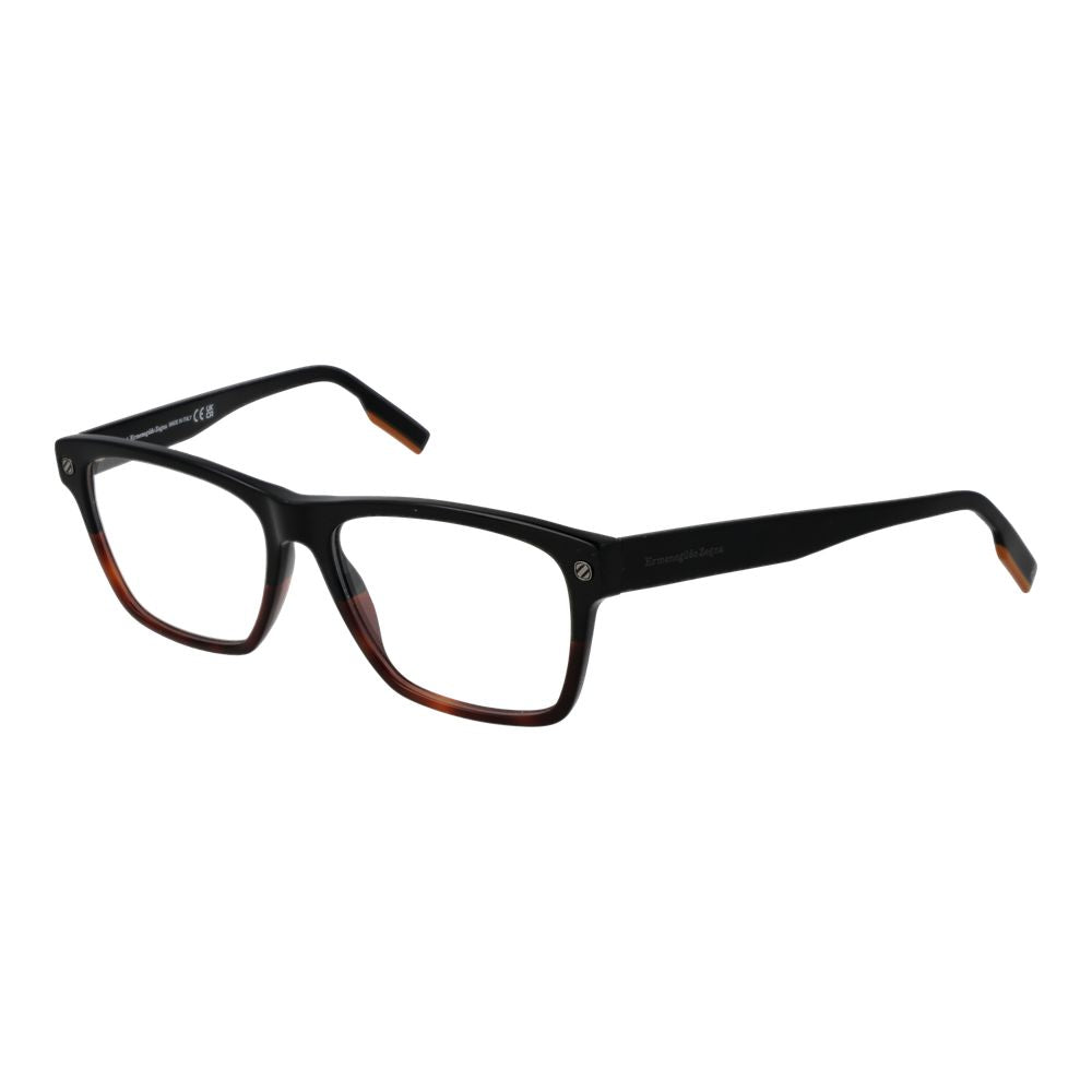 Ermenegildo Zegna Black Acetate Glasses (Frames) - ClickThatClicks 