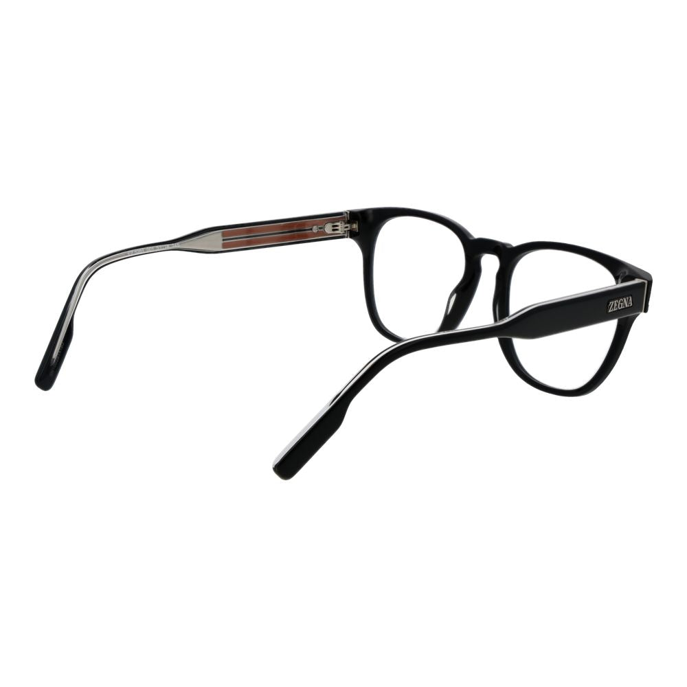 Ermenegildo Zegna Black Acetate Glasses (Frames) - ClickThatClicks 