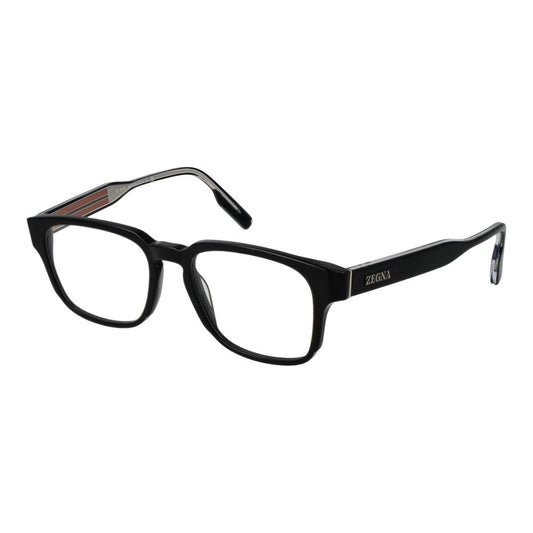 Ermenegildo Zegna Black Acetate Glasses (Frames) - ClickThatClicks 