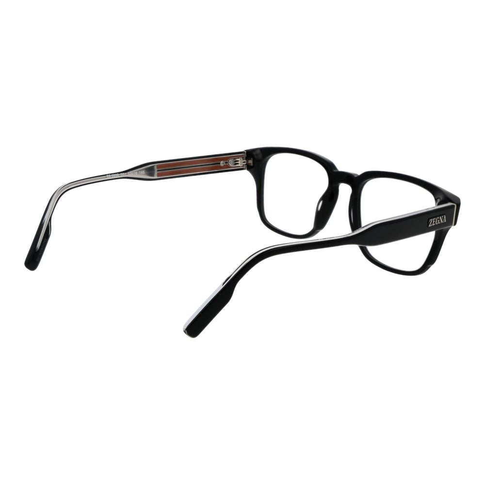 Ermenegildo Zegna Black Acetate Glasses (Frames) - ClickThatClicks 
