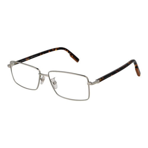 Ermenegildo Zegna Silver Metal Glasses (Frames) - ClickThatClicks 