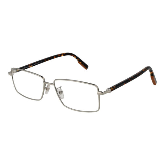 Ermenegildo Zegna Silver Metal Glasses (Frames) - ClickThatClicks 