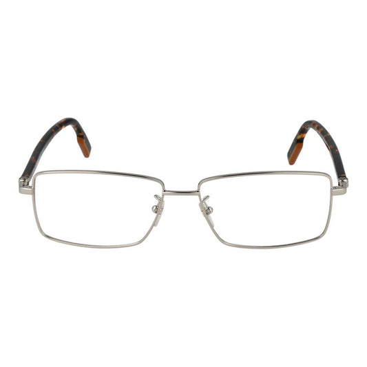 Ermenegildo Zegna Silver Metal Glasses (Frames) - ClickThatClicks 