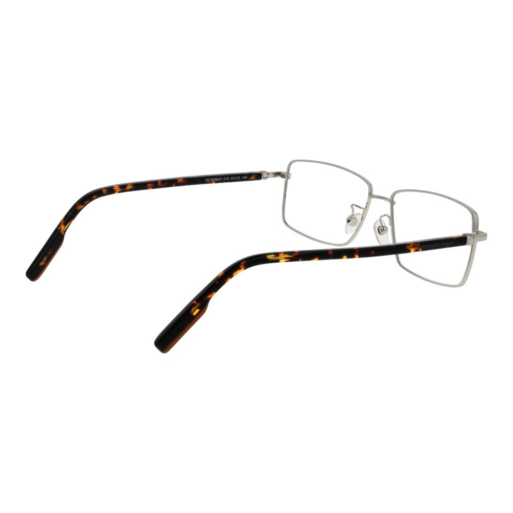Ermenegildo Zegna Silver Metal Glasses (Frames) - ClickThatClicks 