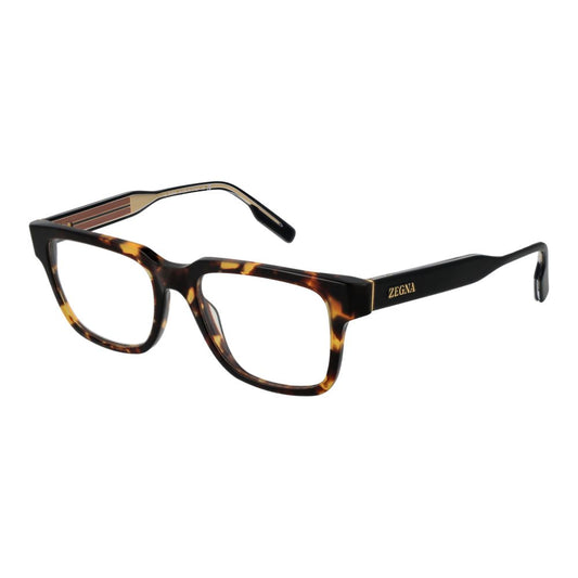 Ermenegildo Zegna Brown Acetate Glasses (Frames) - ClickThatClicks 