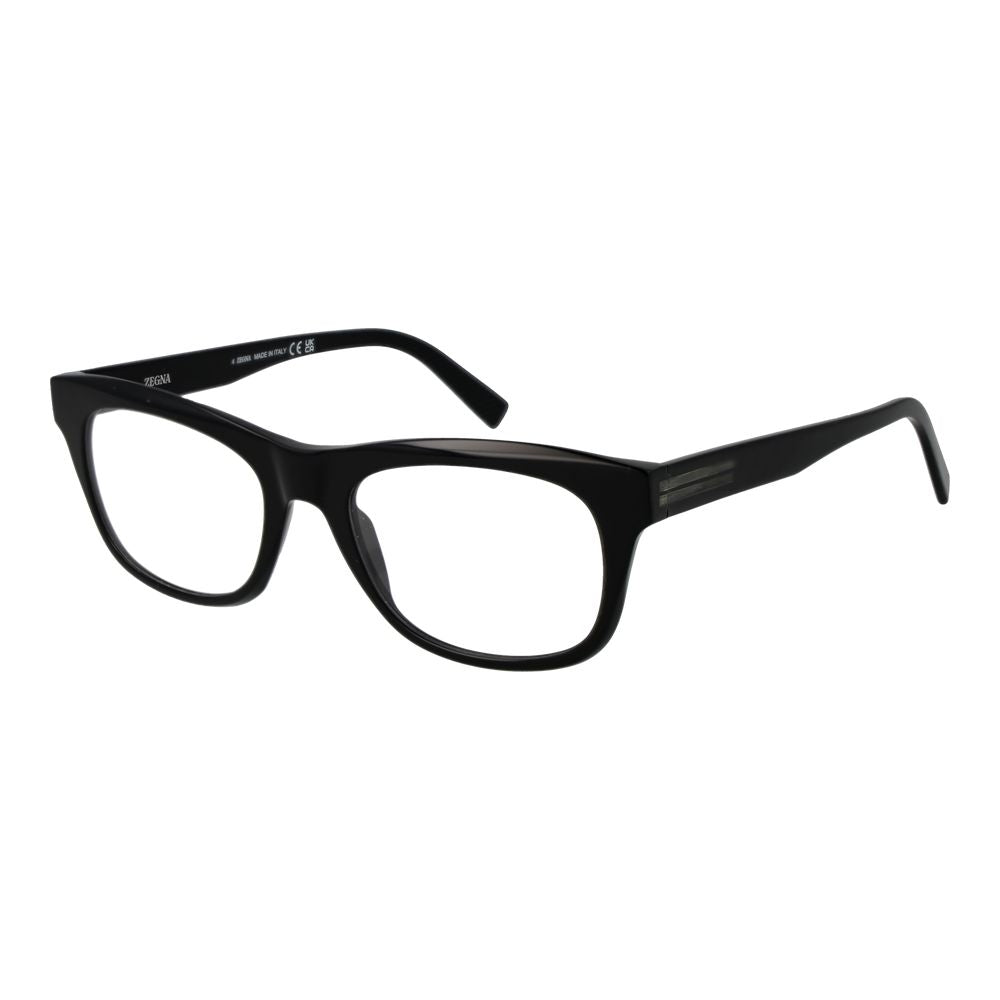 Ermenegildo Zegna Black Acetate Glasses (Frames) - ClickThatClicks 