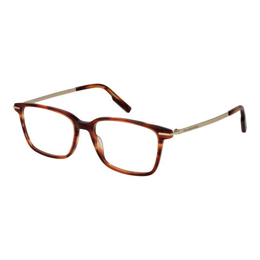 Ermenegildo Zegna Brown Acetate Glasses (Frames) - ClickThatClicks 