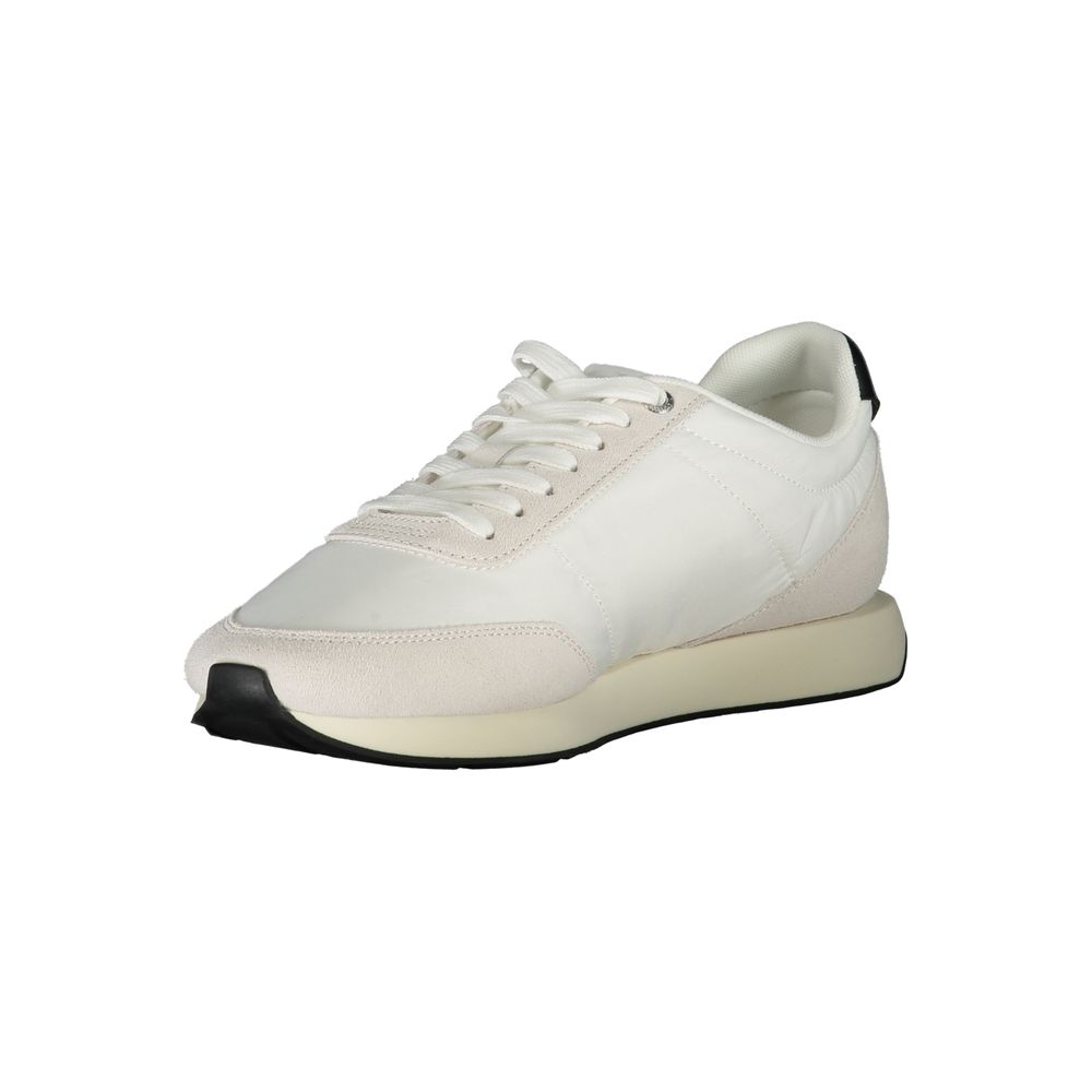 Calvin Klein White Polyester Men Sneaker - ClickThatClicks 