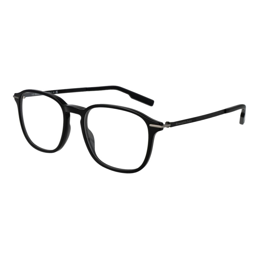 Ermenegildo Zegna Black Acetate Glasses (Frames) - ClickThatClicks 