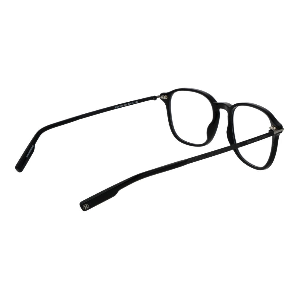 Ermenegildo Zegna Black Acetate Glasses (Frames) - ClickThatClicks 