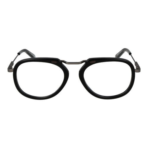 Ermenegildo Zegna Black Metal Glasses (Frames) - ClickThatClicks 