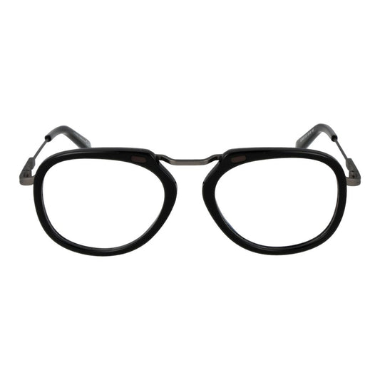 Ermenegildo Zegna Black Metal Glasses (Frames) - ClickThatClicks 