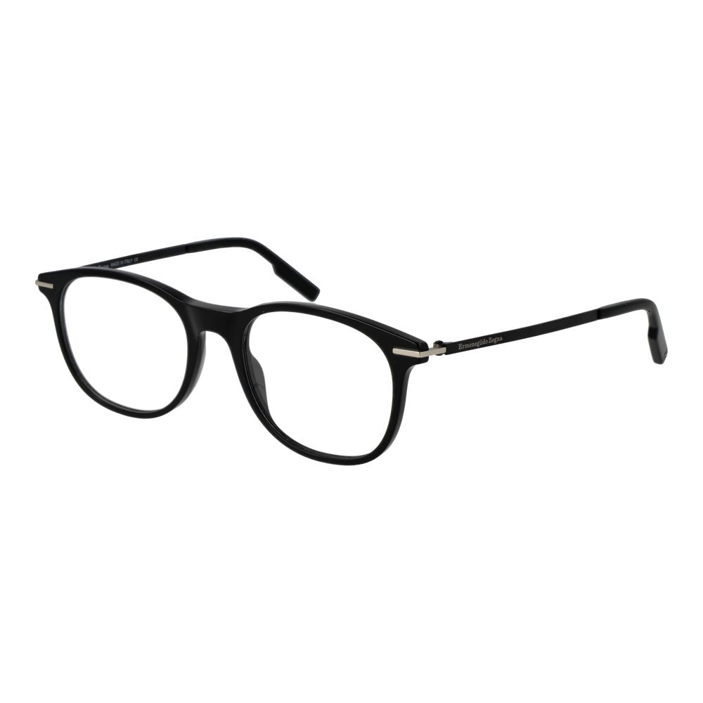 Ermenegildo Zegna Black Plastic Glasses (Frames) - ClickThatClicks 