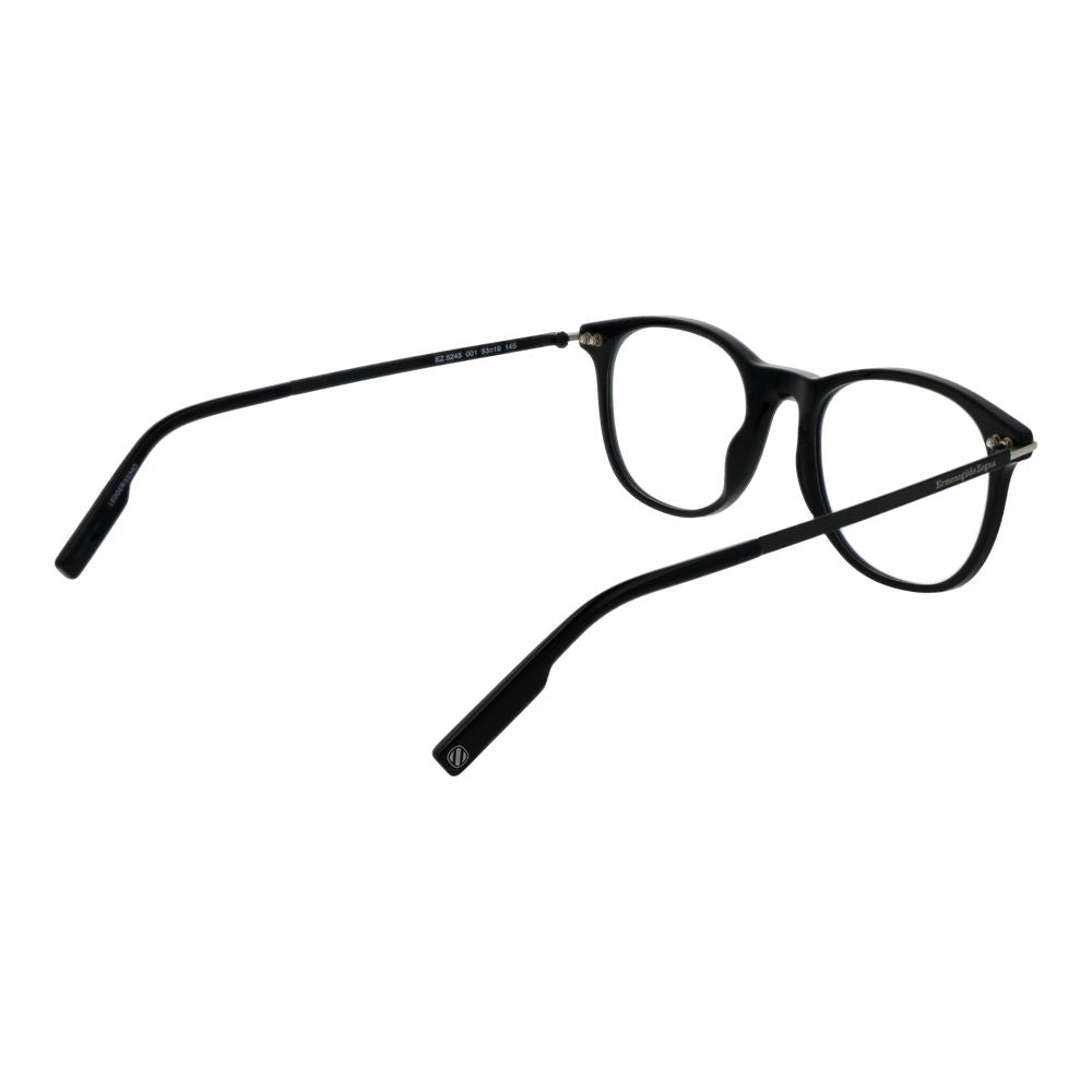 Ermenegildo Zegna Black Plastic Glasses (Frames) - ClickThatClicks 