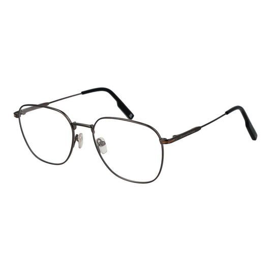 Ermenegildo Zegna Gray Titanium Glasses (Frames) - ClickThatClicks 