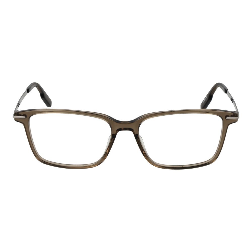 Ermenegildo Zegna Beige Acetate Glasses (Frames) - ClickThatClicks 
