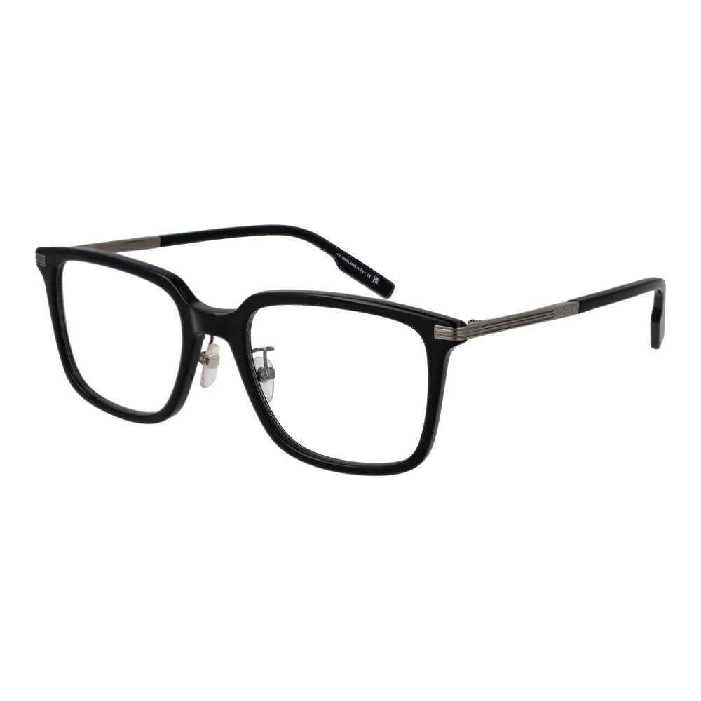 Ermenegildo Zegna Black Acetate Glasses (Frames) - ClickThatClicks 