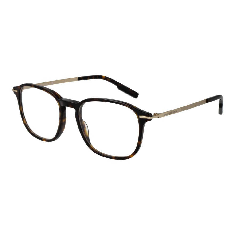 Ermenegildo Zegna Brown Acetate Glasses (Frames) - ClickThatClicks 
