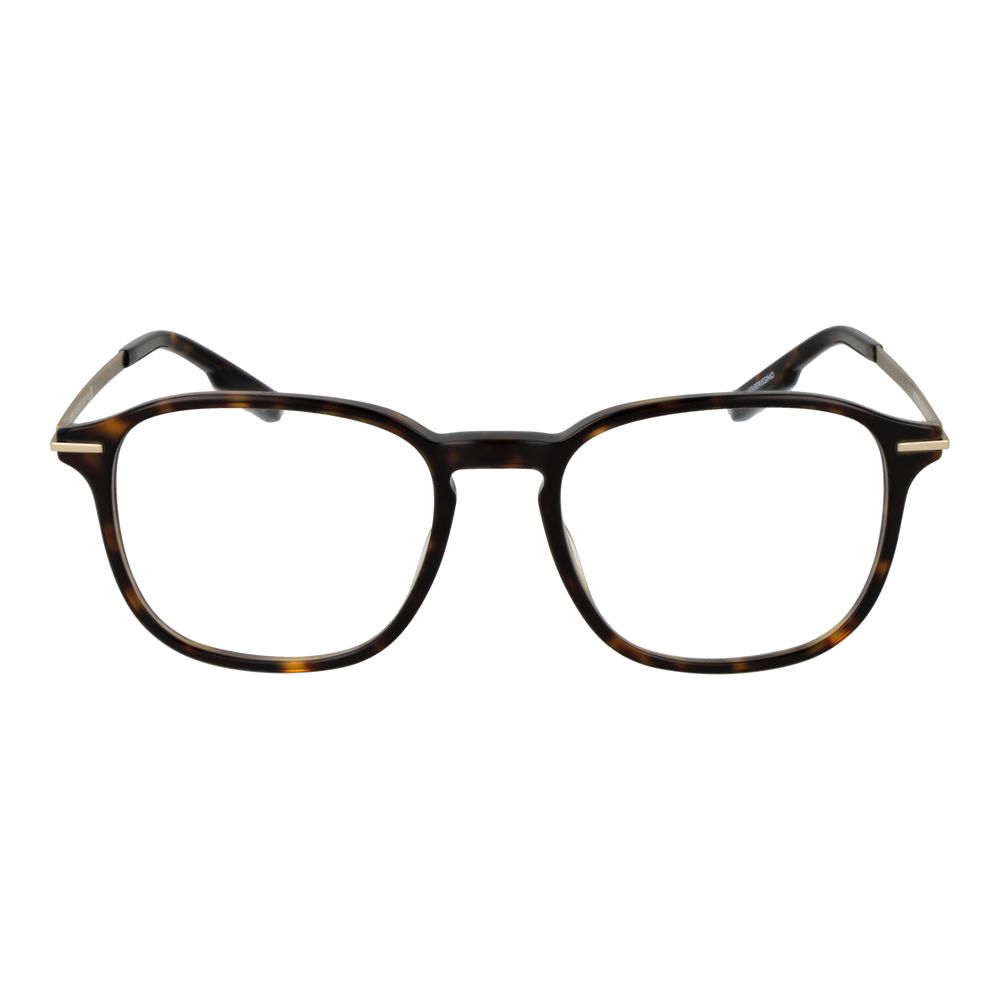 Ermenegildo Zegna Brown Acetate Glasses (Frames) - ClickThatClicks 
