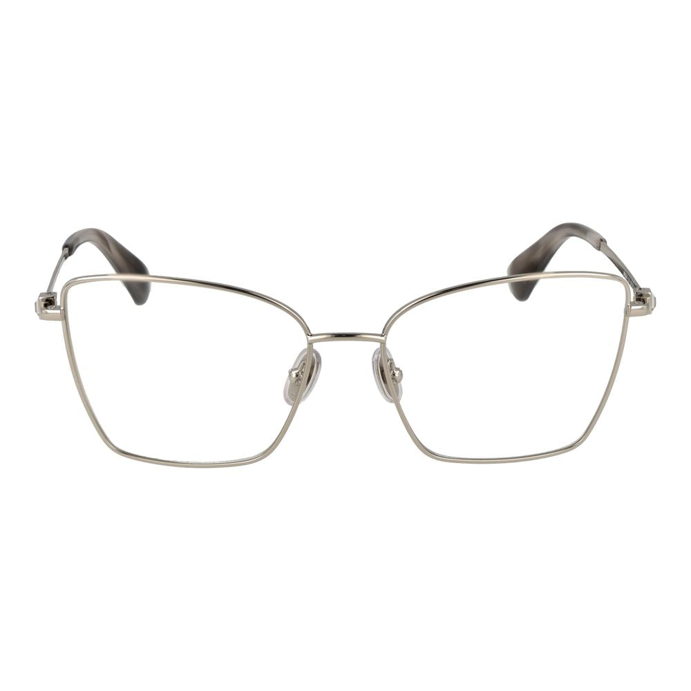 Max Mara Silver Metal Glasses (Frames) - ClickThatClicks 