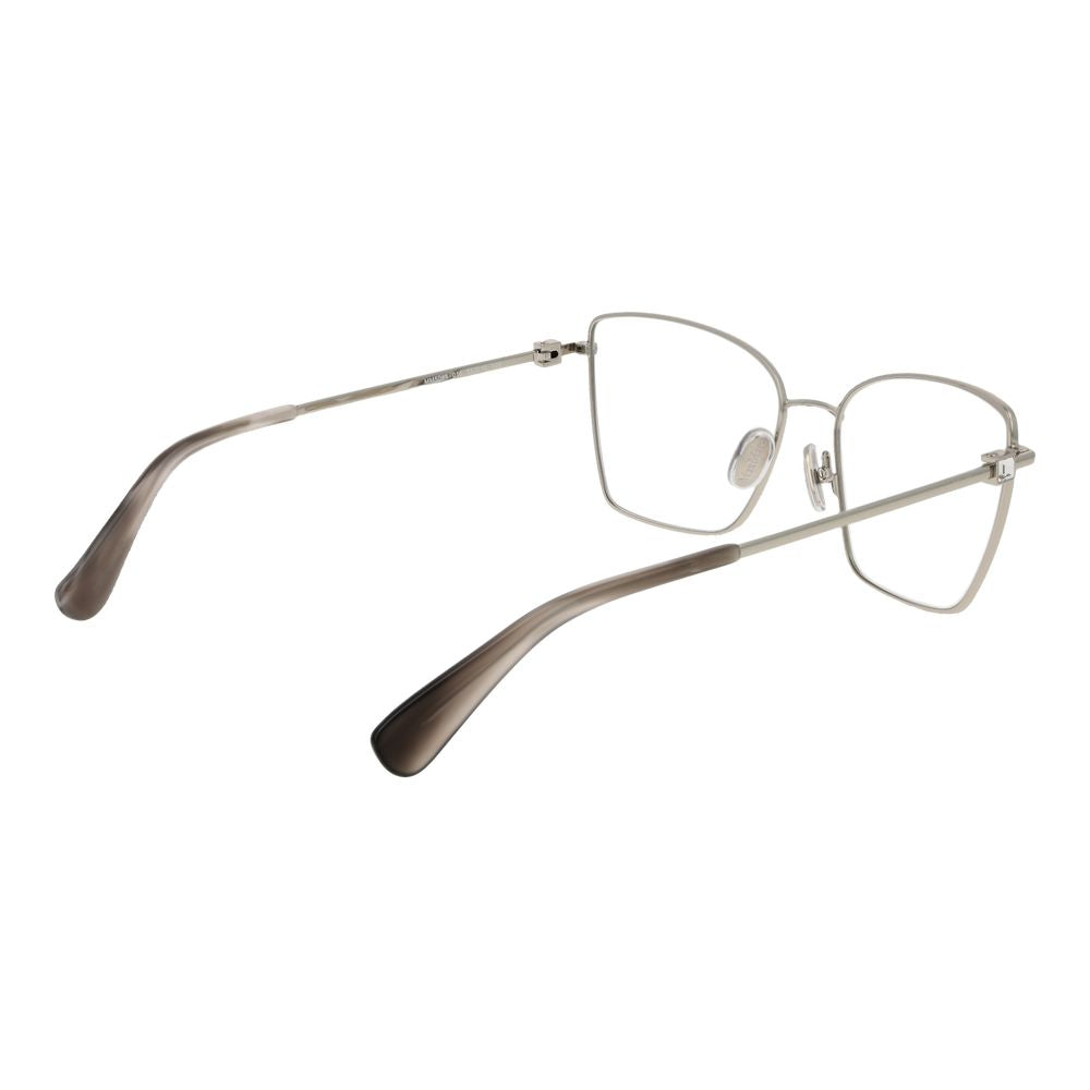 Max Mara Silver Metal Glasses (Frames) - ClickThatClicks 