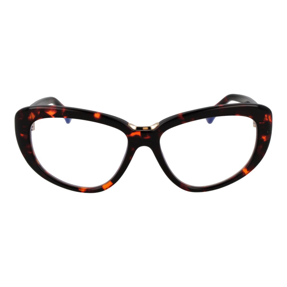 Max Mara Brown Acetate Glasses (Frames) - ClickThatClicks 