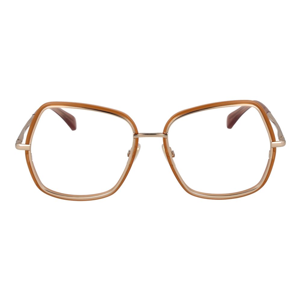 Max Mara Gold Metal Glasses (Frames) - ClickThatClicks 