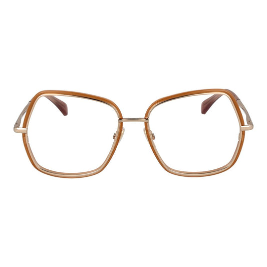 Max Mara Gold Metal Glasses (Frames) - ClickThatClicks 