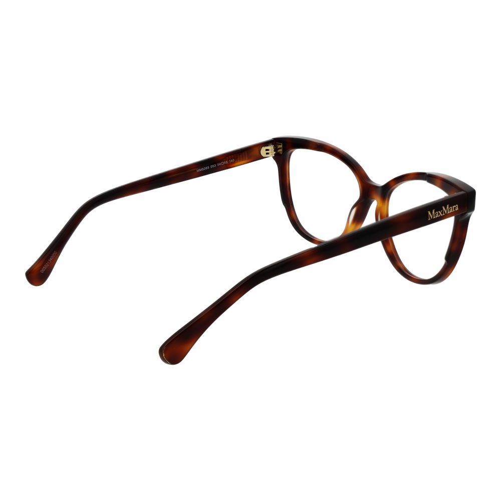 Max Mara Brown Acetate Glasses (Frames) - ClickThatClicks 