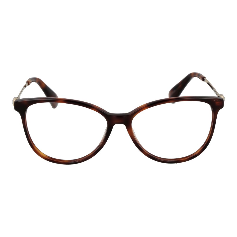 Max Mara Brown Metal & Plastic Glasses (Frames) - ClickThatClicks 