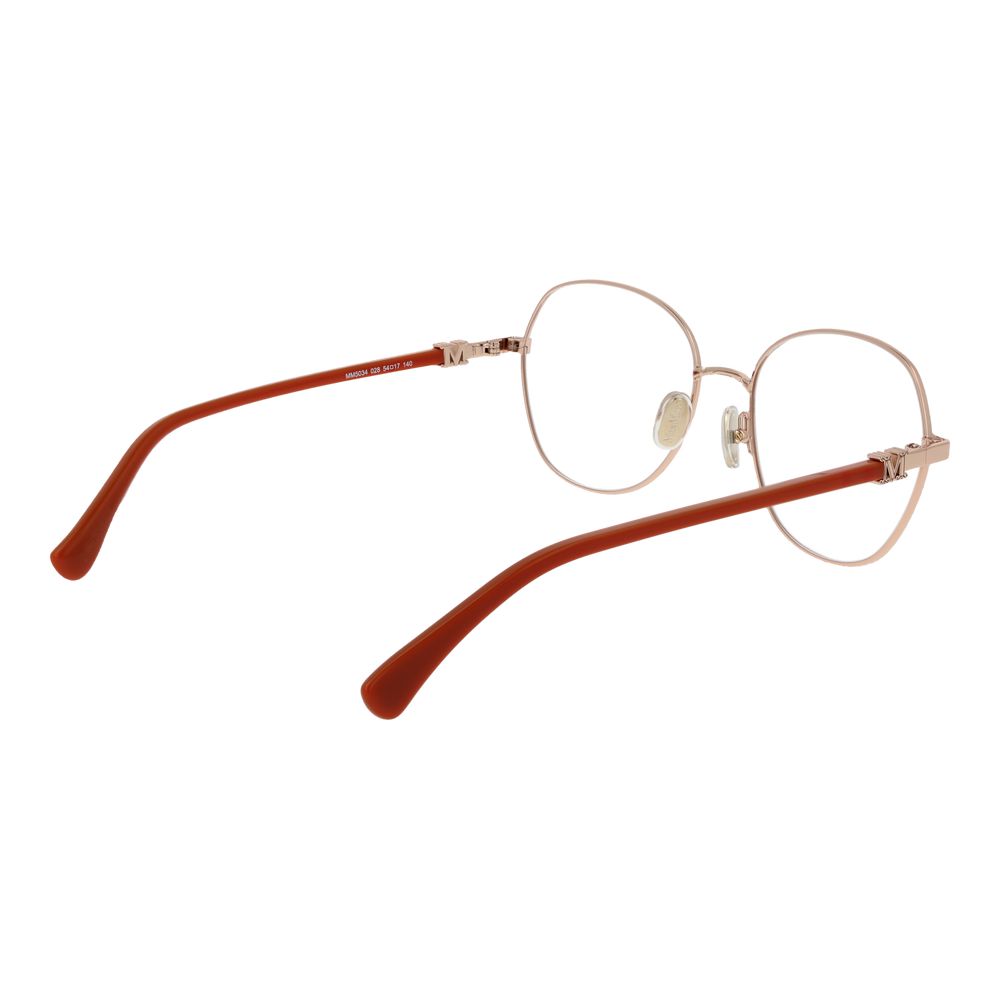 Max Mara Gold Metal Glasses (Frames) - ClickThatClicks 