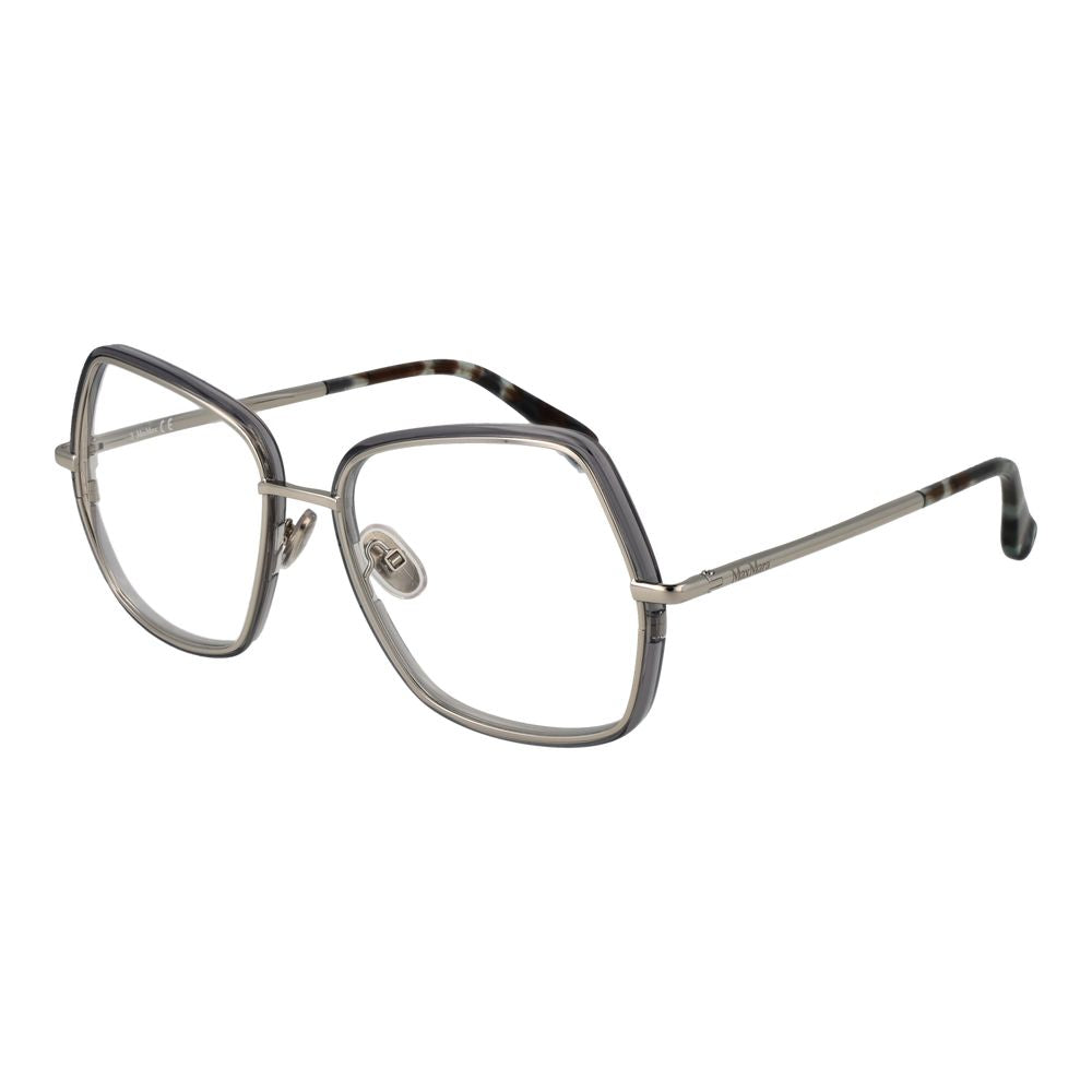 Max Mara Silver Metal Glasses (Frames) - ClickThatClicks 