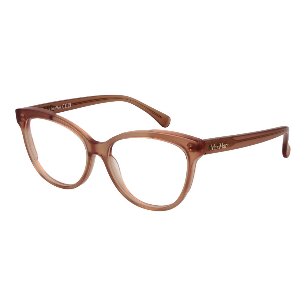 Max Mara Brown Acetate Glasses (Frames) - ClickThatClicks 